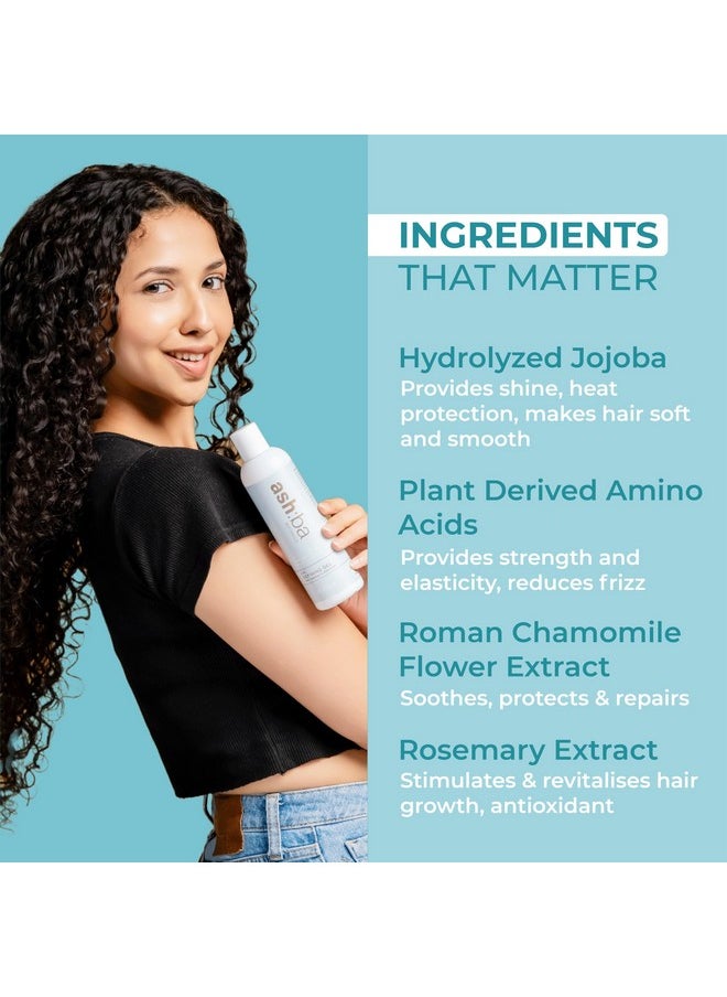 Ashba Botanics Curl Defining Gel For Men And Women | Hair Gel For Cury Hair | Reduces Frizz, Medium-Strong Hold | Sls, Sles, Phthalates And Parabens Free(50 Ml)  - Image 3