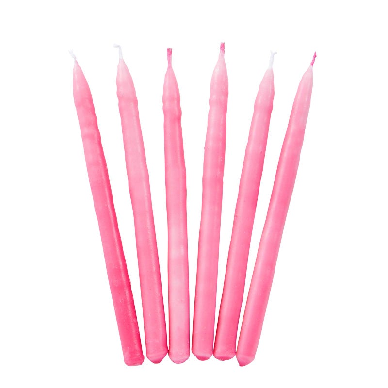 Rite Lite Chanukah for a Cause Pink Hanukkah Candles for Sharsheret - Bulk Pack of 45 - Decorative & Fits Most Menorahs Dripless Jewish Holiday Party Favors Accessories Decorations. - Image 3