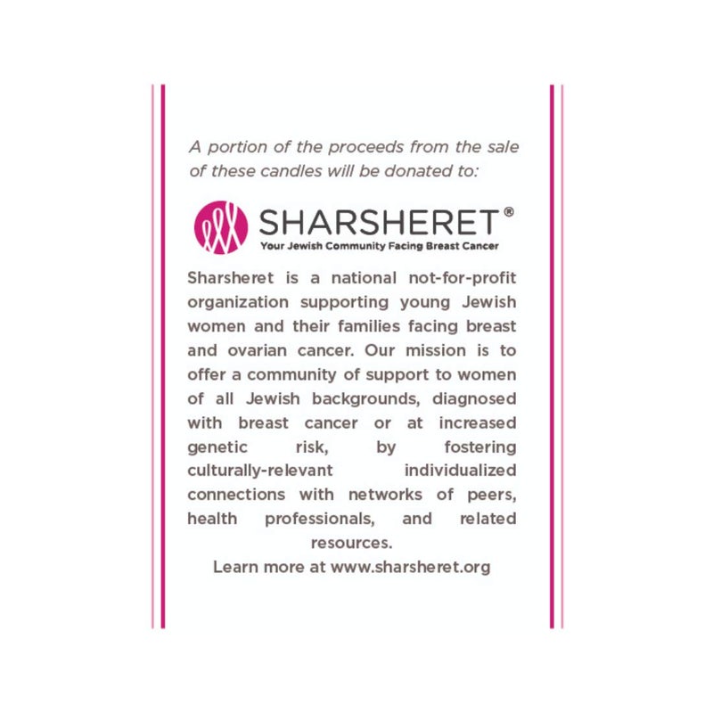 Rite Lite Chanukah for a Cause Pink Hanukkah Candles for Sharsheret - Bulk Pack of 45 - Decorative & Fits Most Menorahs Dripless Jewish Holiday Party Favors Accessories Decorations. - Image 5