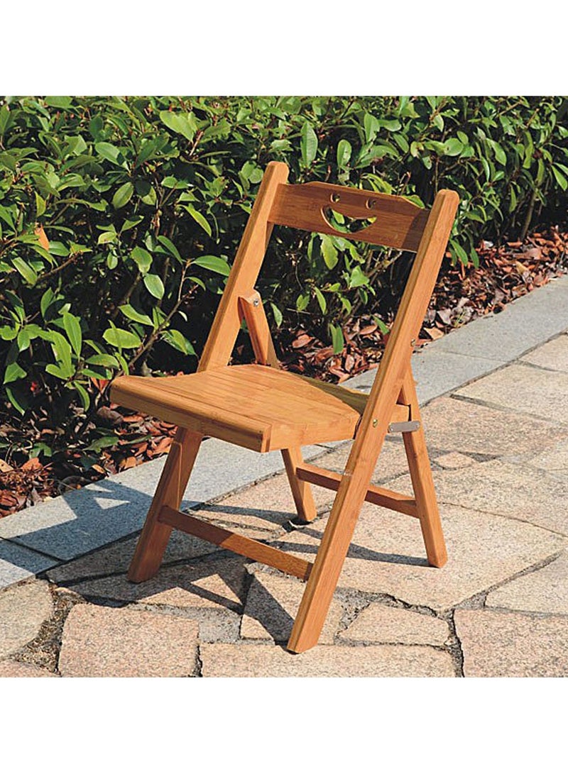 LINGWEI Folding Chair Patio Bamboo Foldable Chair For Home Indoor Outdoor Garden Balcony Lawn Poolside Terrace - Image 5