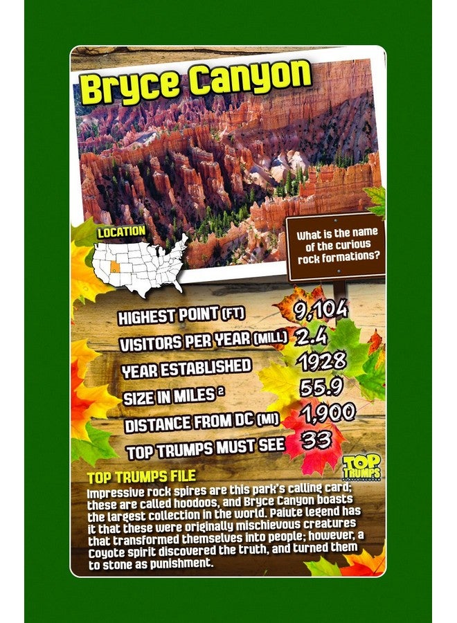 Top Trumps National Park Top Trumps Card Game Bundle - Image 5