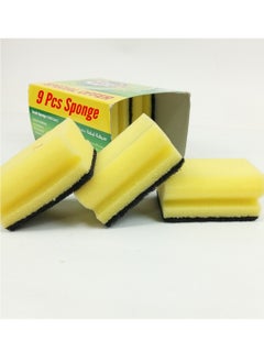MtjrNet 9 Piece Pot & Dish Washing Sponge Set Cleaning With Long Lasting Dishwashing Scrubbers Sponge  - Image 3