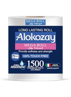 Alokozay Mega Roll 1500 Sheets x 1 Ply 1 Roll 