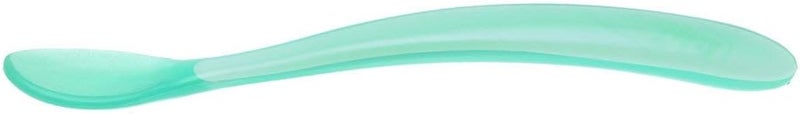 Chicco Soft Silicone Spoon Set - 2 Pieces, Blue (6m+) - Image 3