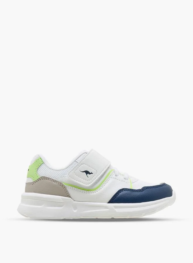 Kangaroos BEIGE Boys Hook & Loop School Sports Shoes for Men | Best Price UAE