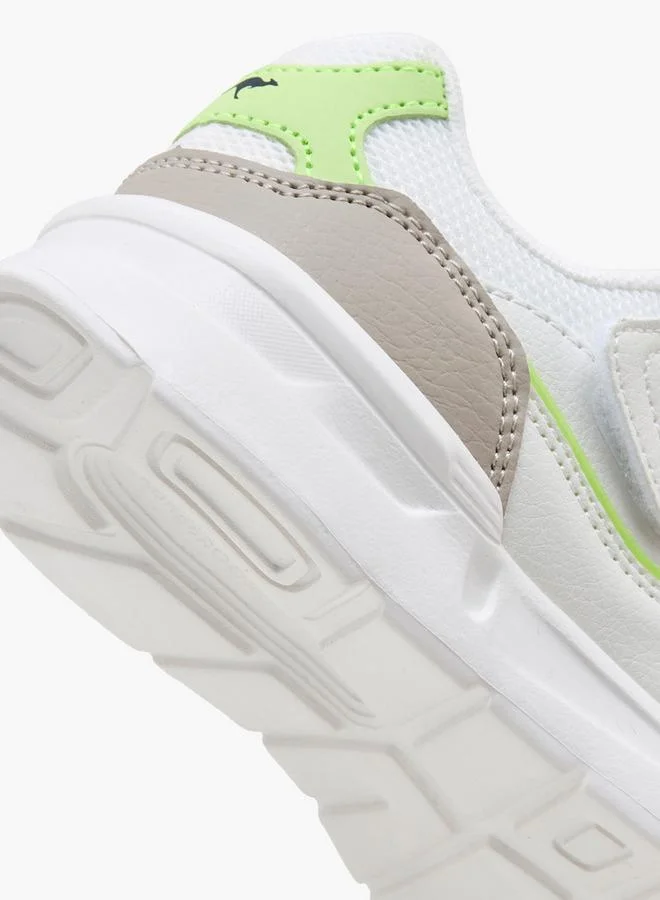 Kangaroos BEIGE Boys Hook & Loop School Sports Shoes for Men | Best Price UAE