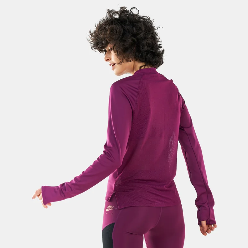 Nike Women's Air Dri-FIT Running Mid-layer T-Shirt