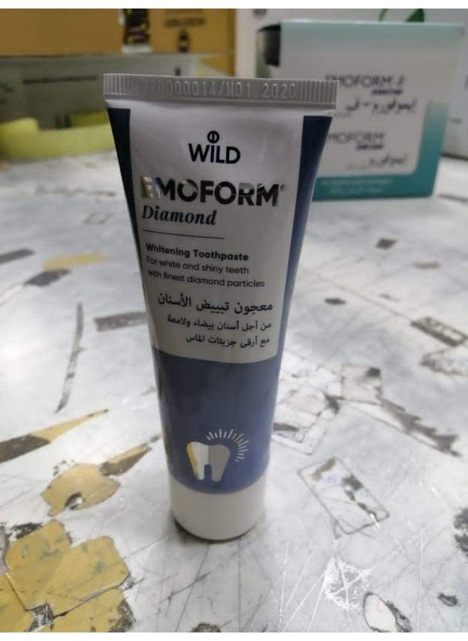 Emoform Diamond Toothpaste 75ml (Swiss Made)
