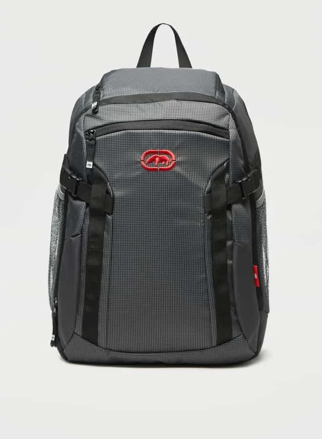 Ecko Textured Backpack with Adjustable Shoulder Straps