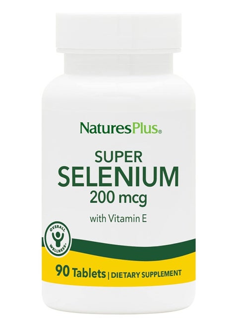 Super Selenium, High Potency (200 Mcg, 90 Tablets)