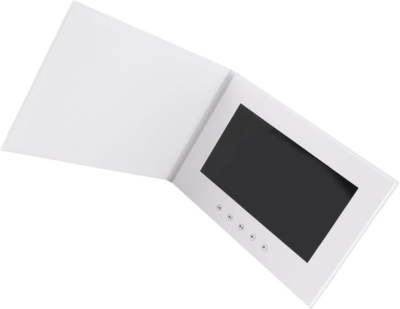 Video Greeting Card, Electronic Video Brochure with 720P HD LCD Screen and 128MB Memory, Built - in Speaker for Birthday Anniversary Business Promotion (10inch) - Image 5