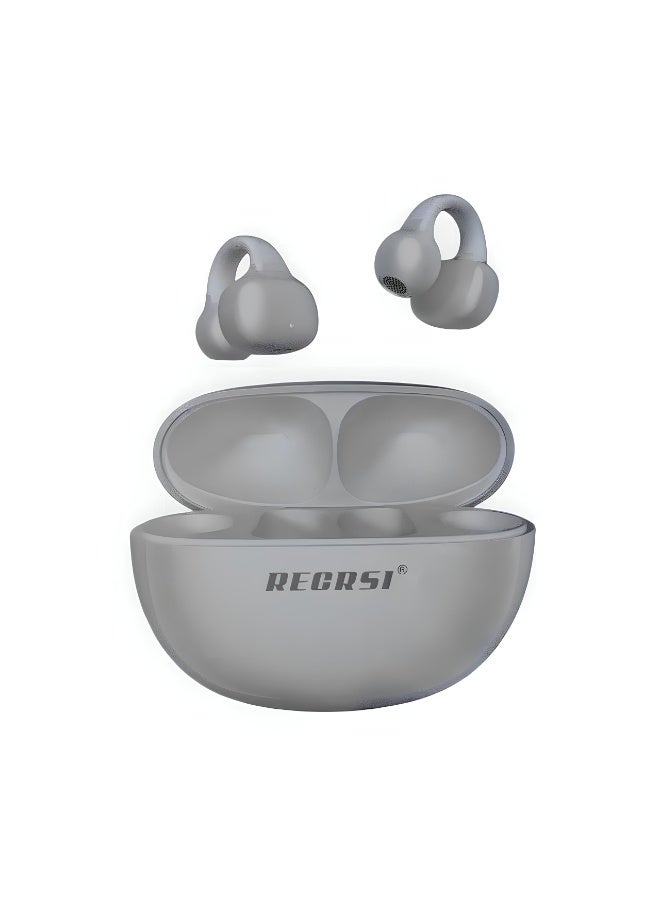 RECRSI Wireless Ear Clip Bluetooth 5.3 Headphones Air-Conduction Earphones Type-C Fast Charging Earbuds With Charging Case - Image 1
