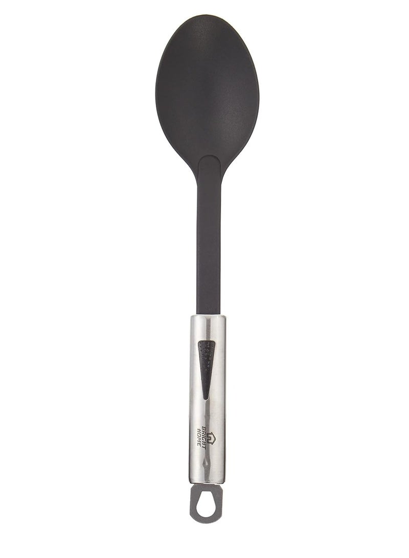 Sweet Home Sweet homeNon-Stick Serving Spoon with Mixed Material - Ergonomic, Stain-Resistant, Dishwasher-Safe, and Stainless Steel  - Image 2