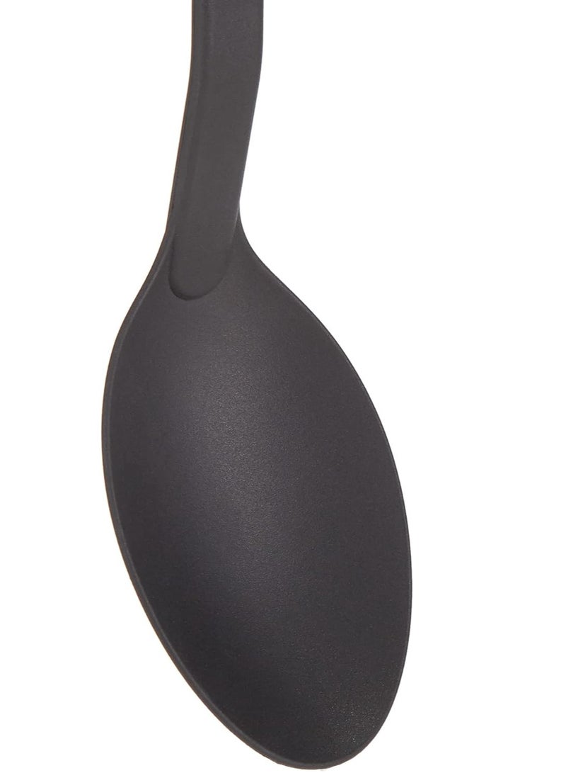 Sweet Home Sweet homeNon-Stick Serving Spoon with Mixed Material - Ergonomic, Stain-Resistant, Dishwasher-Safe, and Stainless Steel  - Image 3