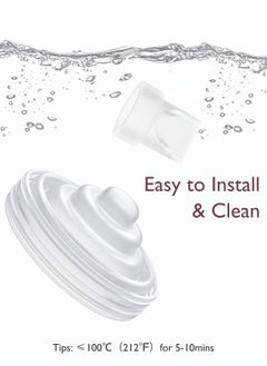 Momcozy Momcozy Duckbill Valves & Silicone Diaphragm for Momcozy M5, Original Momcozy M5 Breast Pump Replacement Accessories, 1 Pack  - Image 5
