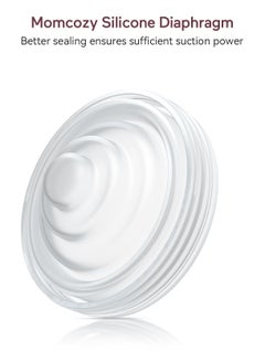 Momcozy Momcozy Duckbill Valves & Silicone Diaphragm for Momcozy M5, Original Momcozy M5 Breast Pump Replacement Accessories, 1 Pack  - Image 3