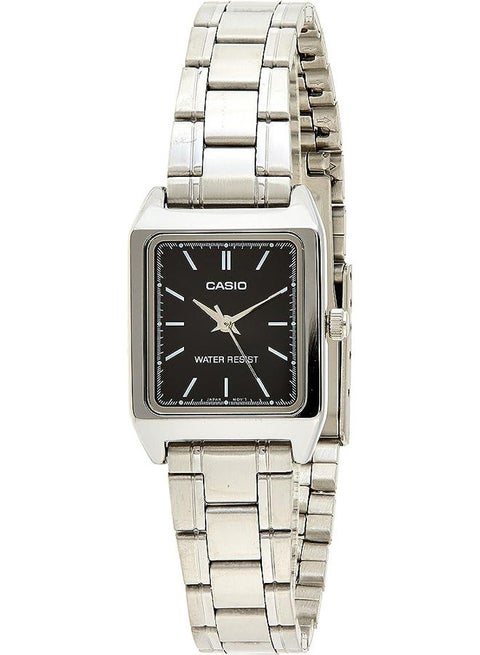 ساعة يد من ستانلس ستيل نظام ثنائي LTP-V007D-1EUDF