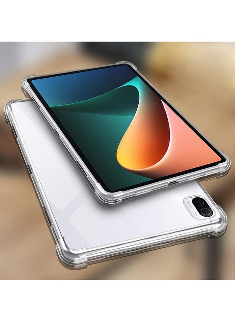 Rock Pow Clear Case For Mi Pad 5 Pro 2021 Case Tablet Protective Cover Four Airbag Back Transparent Cover For Xiaomi Mi Pad 5/Mi Pad 5 Pro - Image 2