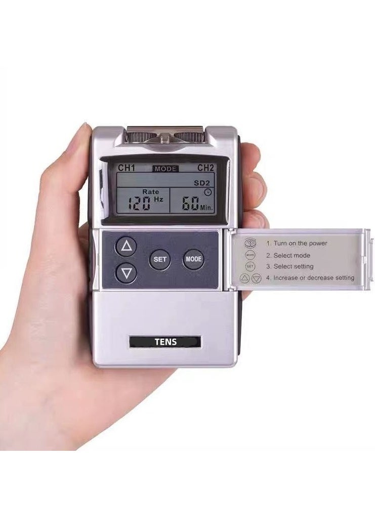 tens - Home Meridian Massage Instrument Electric Needle Low Frequency Electronic Pulse Physiotherapy Instrument - Image 1