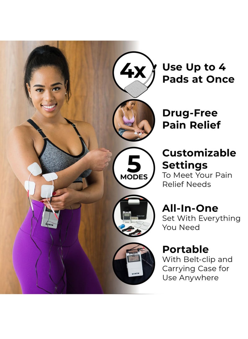 tens - Home Meridian Massage Instrument Electric Needle Low Frequency Electronic Pulse Physiotherapy Instrument - Image 1