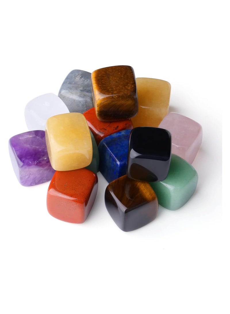 10 Natural Amethyst Healing Crystal Necklaces for Women Energy Gemstone Pendants Hexagonal Design Random Colors  - Image 1