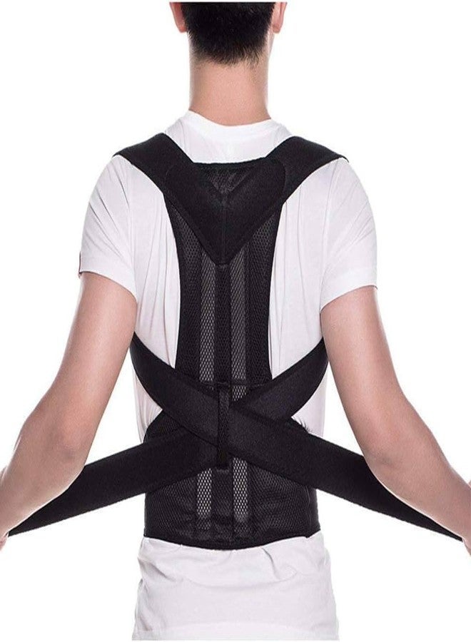 Dr Helix Unisex Posture Correction Belt - Adjustable & Comfortable Support for Improved Posture, Back Pain Relief & Spinal Alignment - Ideal for Men & Women - (Pack of 1) - Image 4