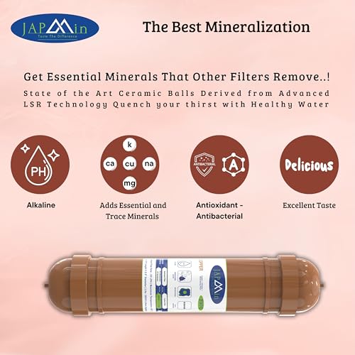 Japmin 3 in 1 RO Filter Kit | Convert RO Water Purifier into Alkaline Water Purifier | Sediment, Carbon & Copper + Alkaline Water Filter Cartridge - Image 2