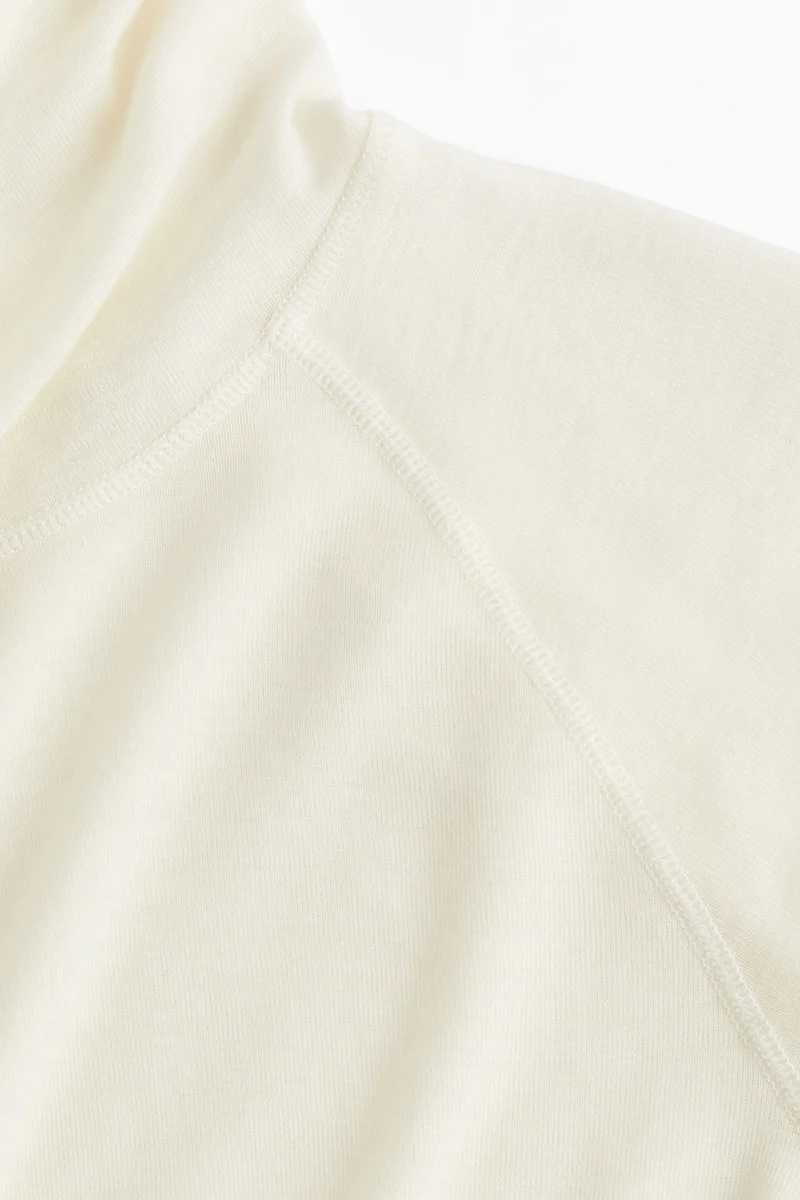 H&M Wool hooded sports top