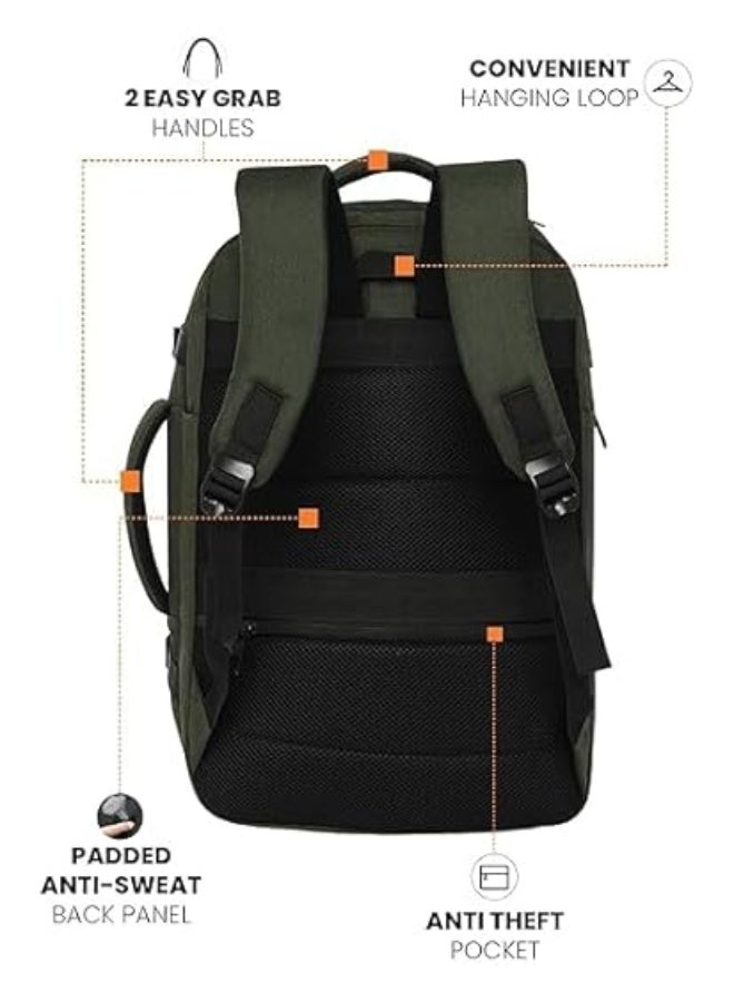 FUR JADEN 40L Weekender Travel Laptop Backpack with Anti Theft Pocket, Organizer, 15.6 Inch Padded Laptop Sleeve and Dual Handles - Image 2