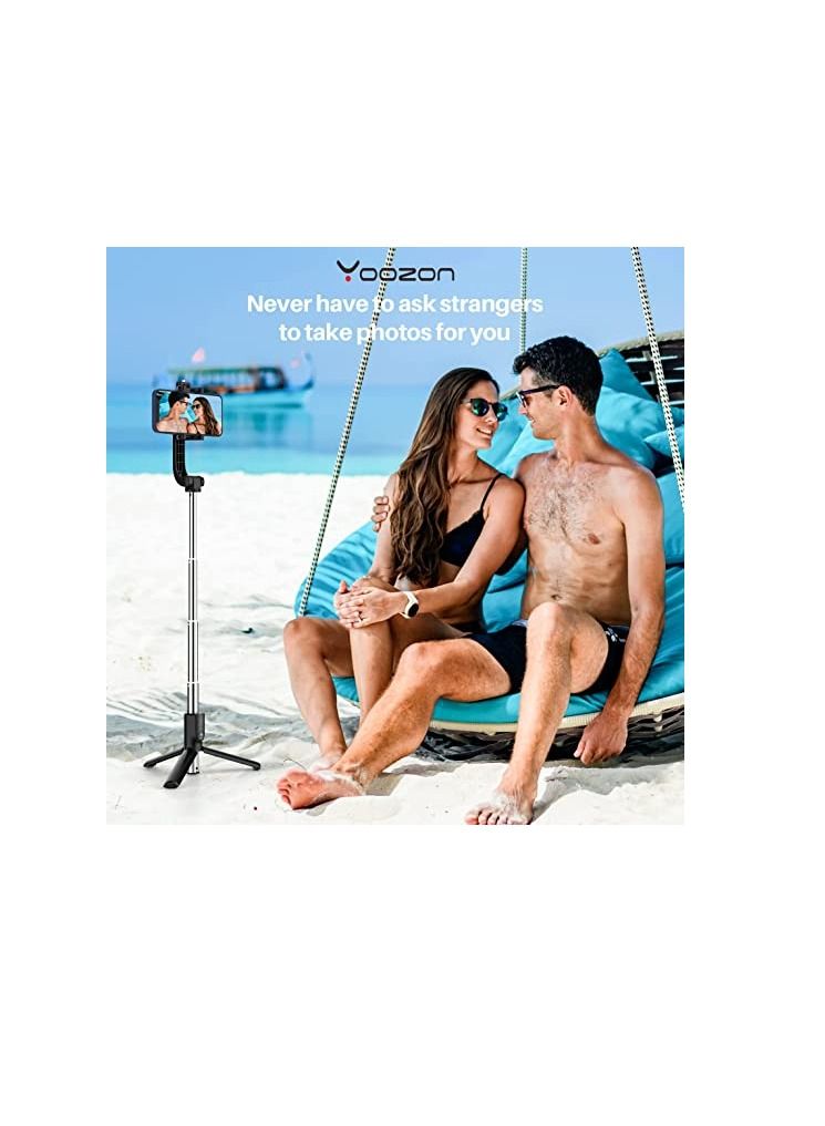 Phone Planet Yoozon Selfie Stick Tripod Bluetooth, Extendable Phone Tripod Selfie Stick with Wireless Remote Shutter for iPhone Xs MAX/XR/XS/X/8/8P/7/7P/6s/6, Galaxy S9/S8/S7/S6/Note 9/8, Huawei and More - Image 5