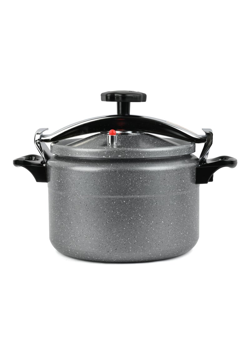 أولييرو قدر ضغط الومنيوم جرانيت للطهي السريع والفعال سعة 9 لترات - Image 2