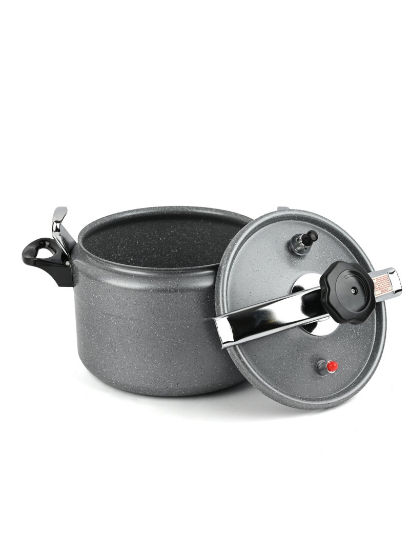 أولييرو قدر ضغط الومنيوم جرانيت للطهي السريع والفعال سعة 9 لترات - Image 4