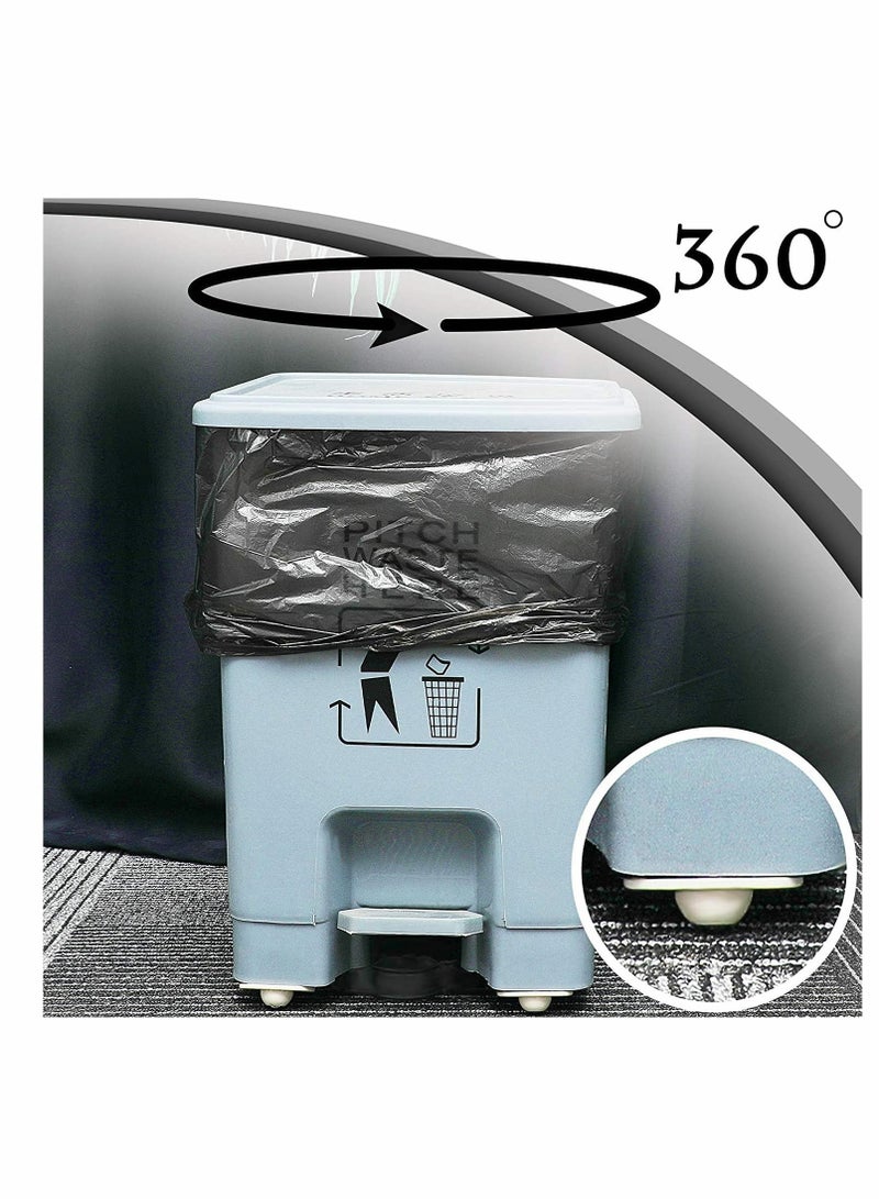 Zikra Stainless Steel Self Adhesive Universal Wheels(8 Pcs) - Image 2