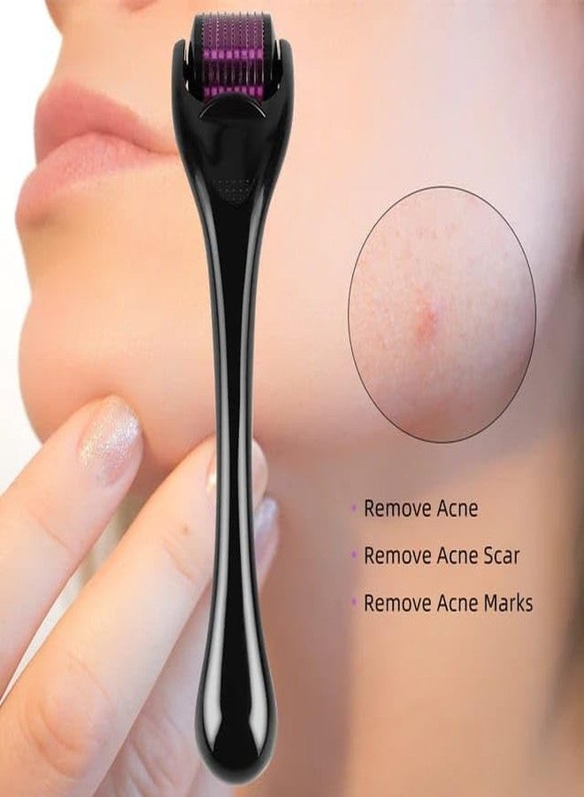 FlyTouch Skin Therapy Derma Roller Microneedle Roller for Men And Women | Repairs Damaged Hair, Activates Hair Follicles Reduces Acne Scars | Safe & Effective To Use (Derma Roller_1) - Image 2