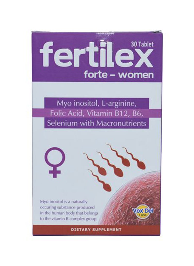 Vox Dei Labs - Forte Women Tablets, 30 Pieces - Image 1