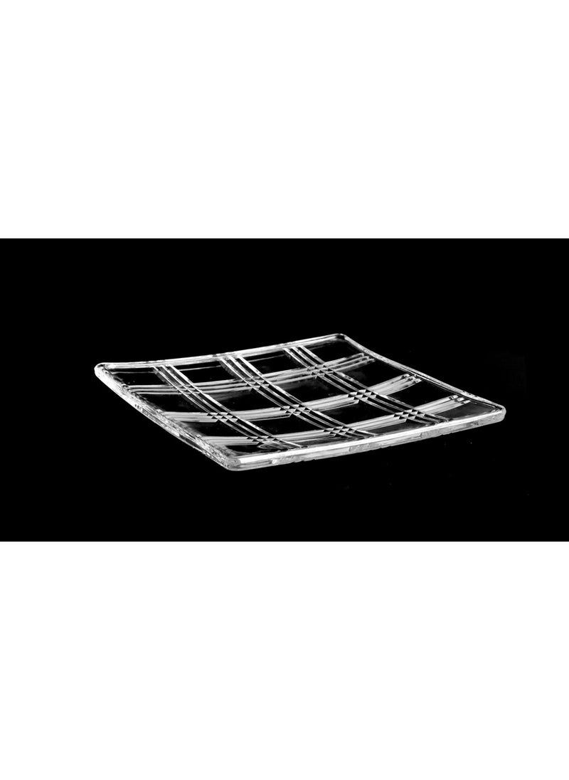 Square Stripe 6-Piece Glass Plate 17X17X2 cm - pzsku/Z68DDBB1D13C7FC897C62Z/45/_/1725790230/80dab7e5-7c22-4558-91c6-94b5fd2b2c12