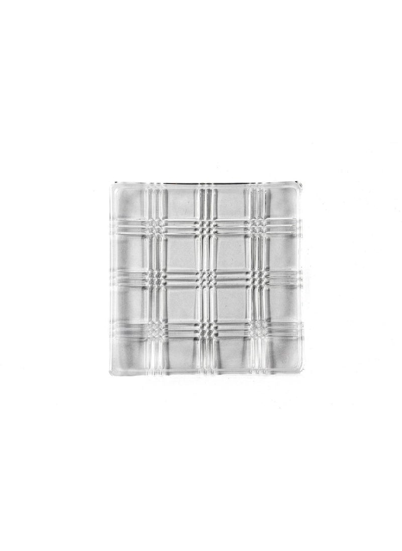 Square Stripe 6-Piece Glass Plate 17X17X2 cm - pzsku/Z68DDBB1D13C7FC897C62Z/45/_/1725790237/5fcf434f-e9ca-4071-871d-7e943521ccc0