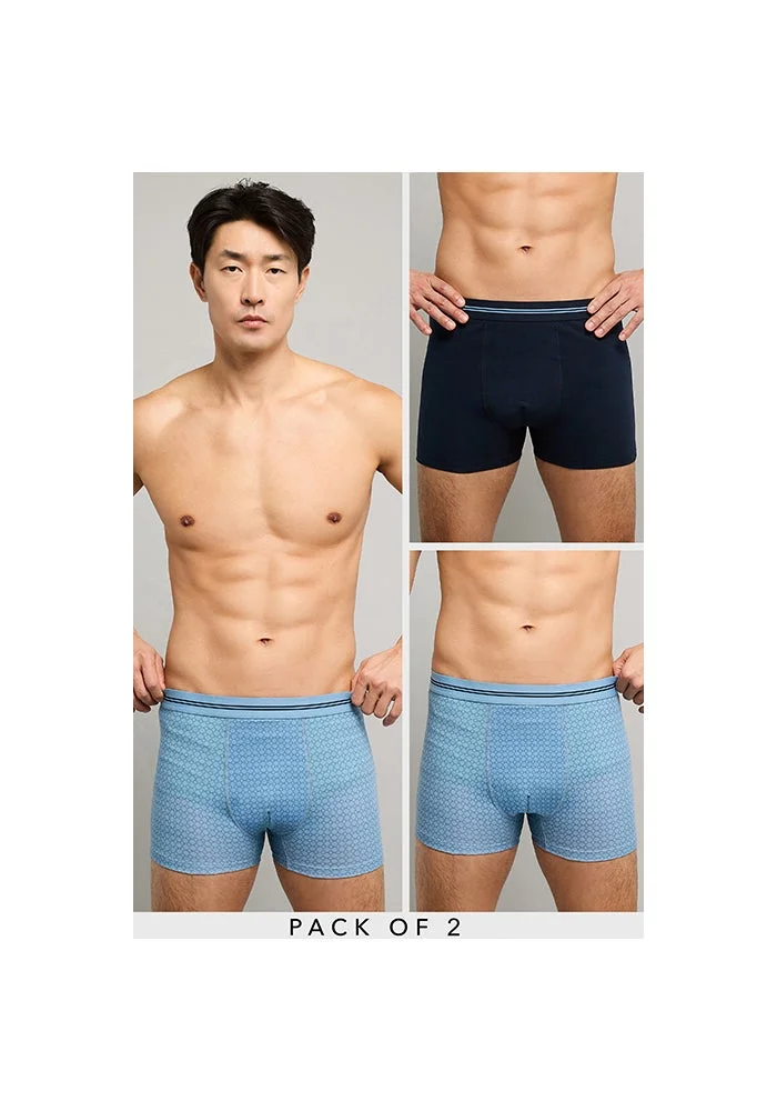 أر أند بي 2 Pack Printed Boxer Briefs