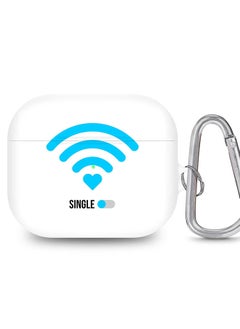 StylePods Case for Airpods 3rd Gen Case With Anti-Lost Keychain - Wifi Single Guy