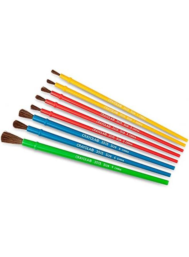 Crayola 8 Ct. Art And Craft Brush Set Blister Pack - Image 3