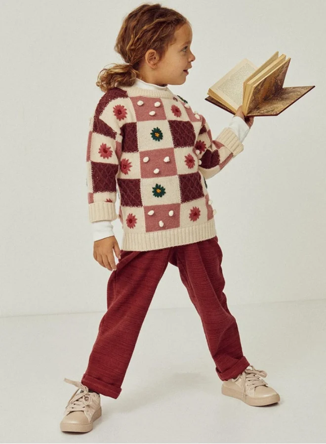 Zippy Cotton Tunic for Baby Girls 'Cuckoo', Beige