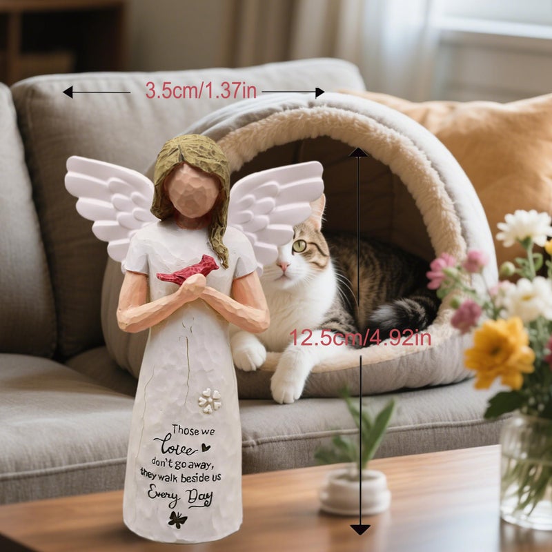 AcowSpt Cardinal Gifts for women, Sympathy Gifts for Loss of Loved One, Cardinal Decor, Grief Gift for Women, Loss of Father Sympathy Gift, In Memory of Loved One Gifts, Sculpted Hand-Painted Figurine - Image 4