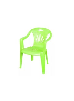 Green lotus children's chair with crescent and golden star 388434