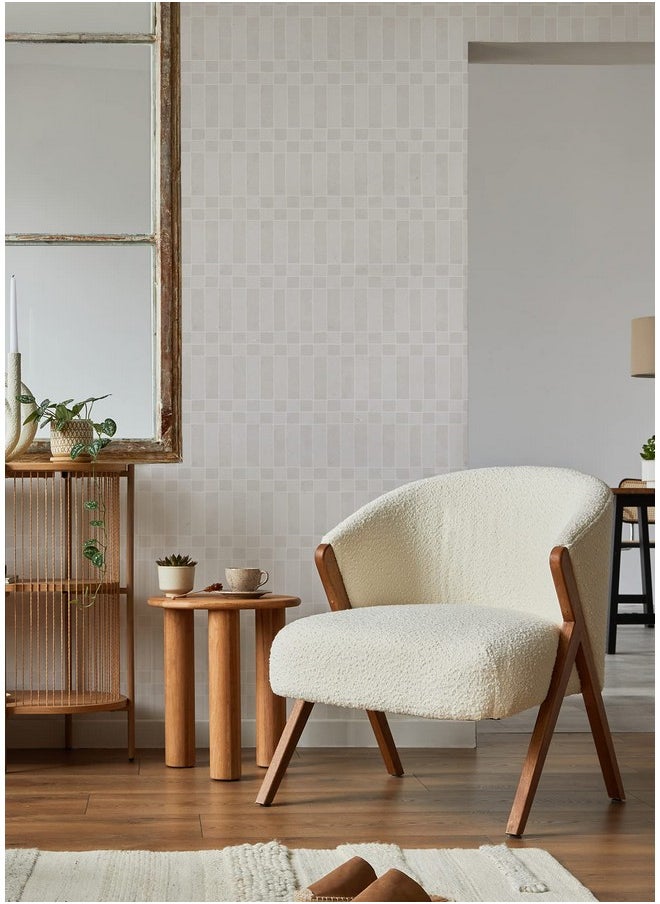 NuWallpaper Cream Alix Peel & Stick Wallpaper  - Image 3