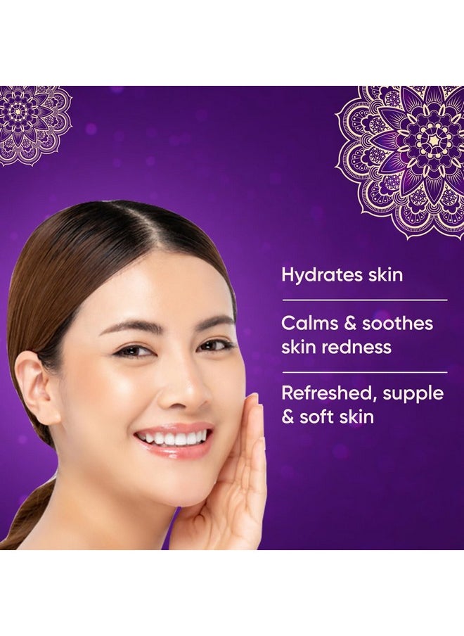 Rania Rose Water| Alcohol Free Toner| Boosts Skin Hydration| Calms & Soothes Skin|Vit C,24K Gold, Licorice Extracts|Niacinamide, Honey, Glutathione|100% Halal| Refines, Lifts & Softs Skin, 100Ml  - Image 4