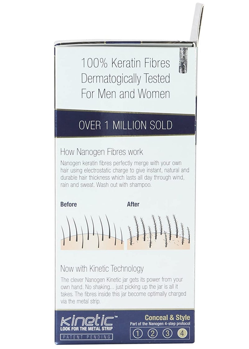 Nanogen Keratin Hair Thickening Fibers 30 gm Black 3 - Image 2
