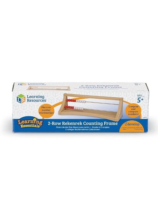 Learning Resources Learning Resources 2-Row Rekenrek Counting Frame, Early Math Skills, Addition/Subtraction, Ages 5+ - Image 5