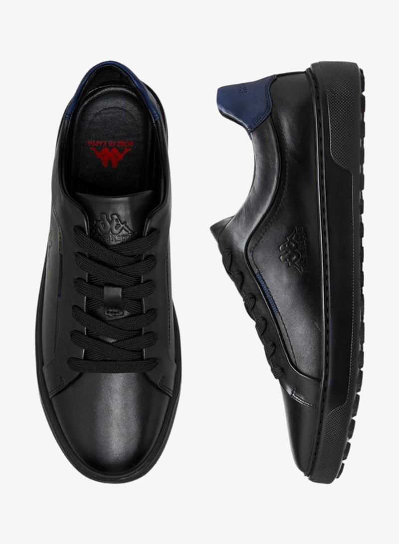 كابا حذاء رجالي برباط من الدانتيل بلون سادة - Image 3