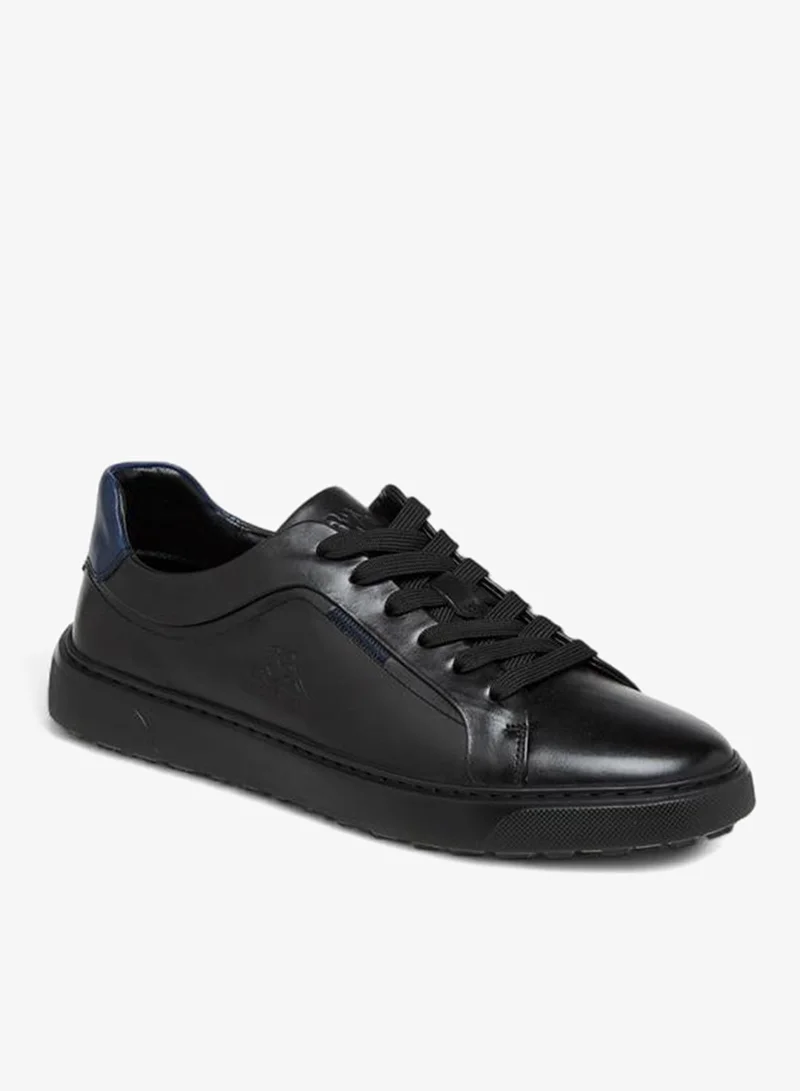 Kappa Men's Solid Lace-Up Sneakers