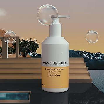 Hanz de Fuko Citrus Creme Gentle Face Wash Premium Facial Cleanser for Sensitive Skin Hypoallergenic Sulfate and Paraben Free 237ml - Image 5
